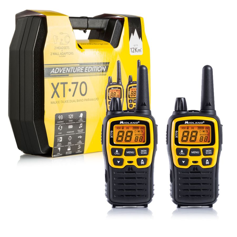 Midland XT70 Adventure Walkie Talkie 