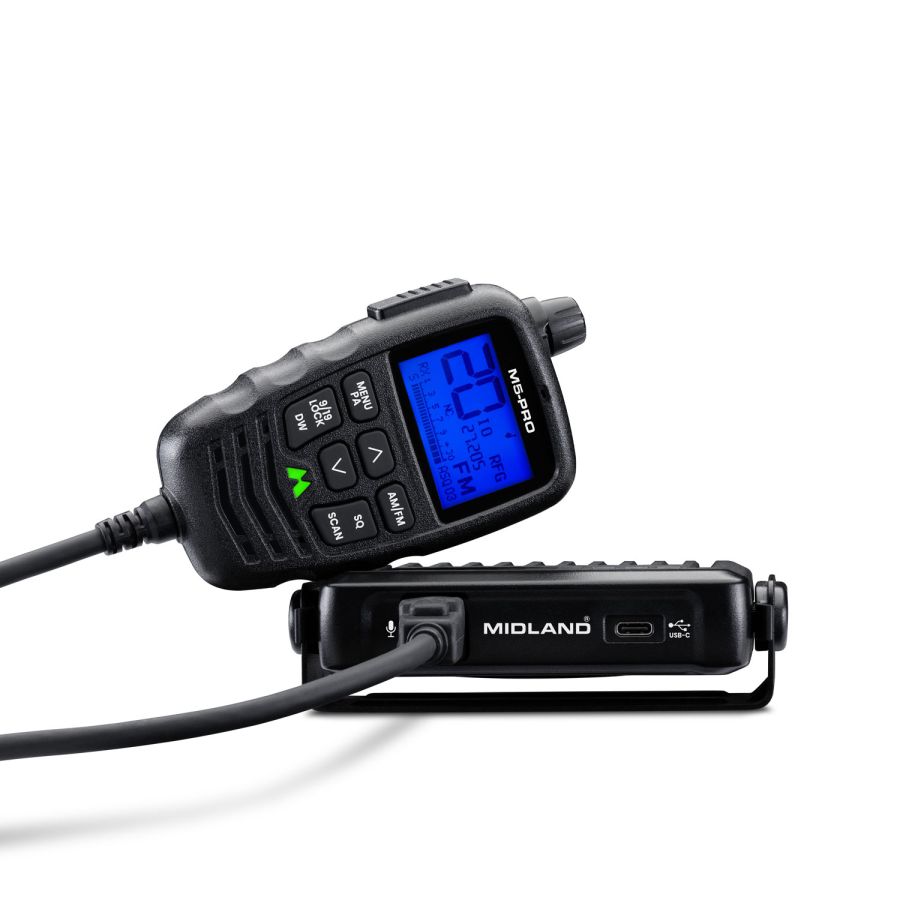 Midland M5 PRO – CB-Funk für Fahrzeuge