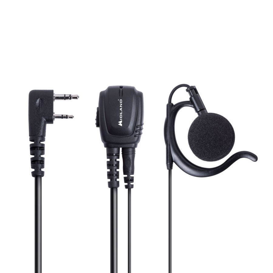 BA 21 Microphone avec écouteur 2 Pins Kenwood