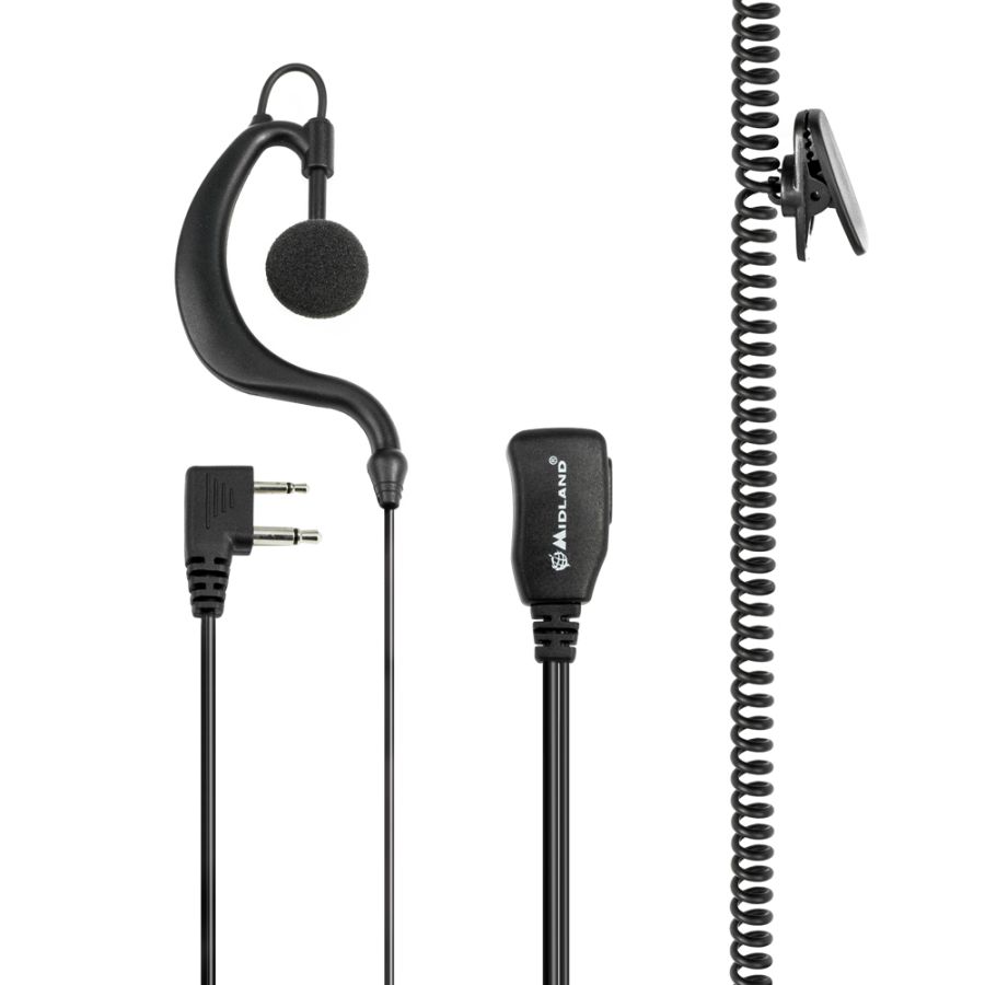 A21M Microphone Earpiece 2 Pin Midland
