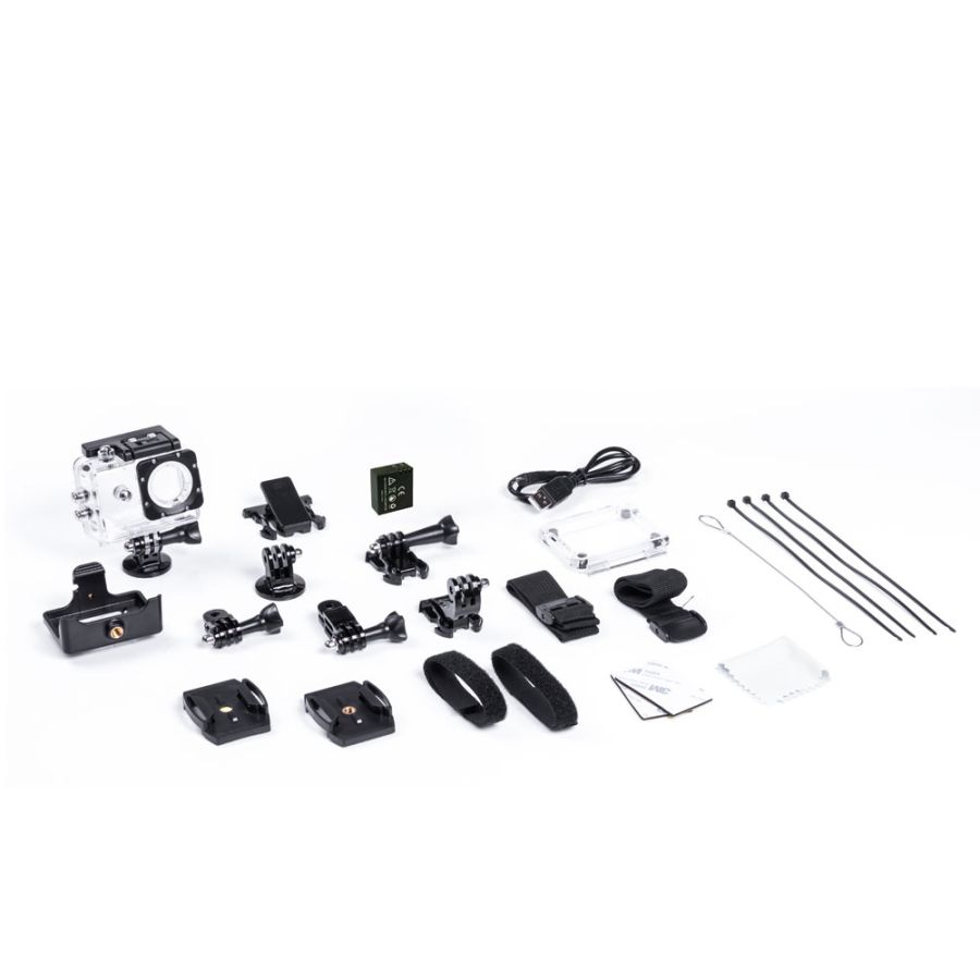 Ensemble d'accessoires pour caméra d'action Midland H5