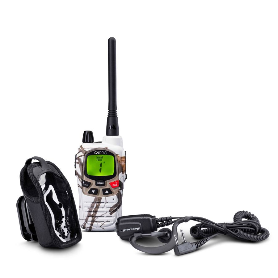 Midland Kit Caccia bianco Walkie Talkie