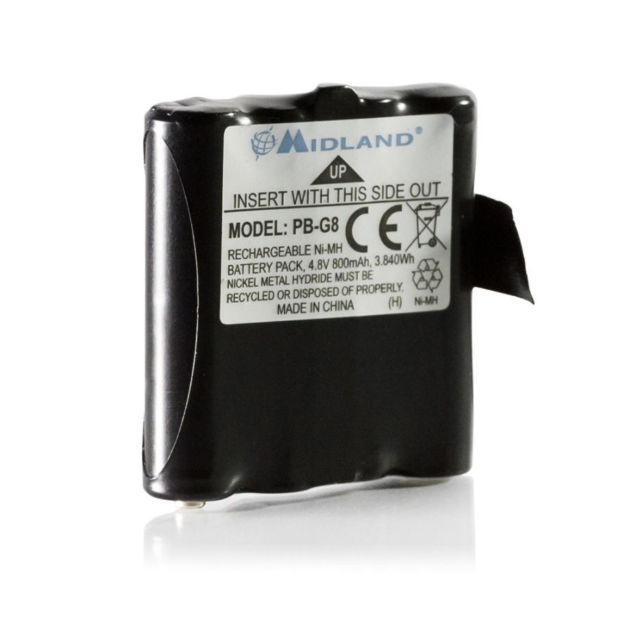 PB G6/G8 Pacco Batteria Radio Midland