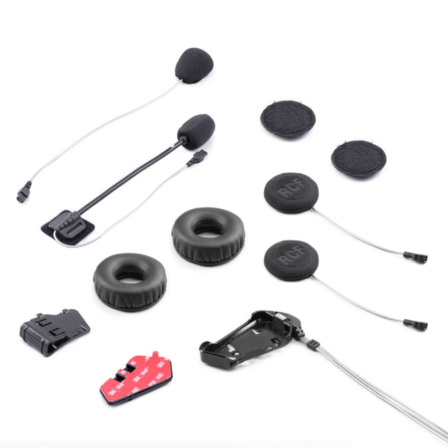 Kit Audio E Montaggio Midland BT Mini - Completo Con Microfono E Auricolari