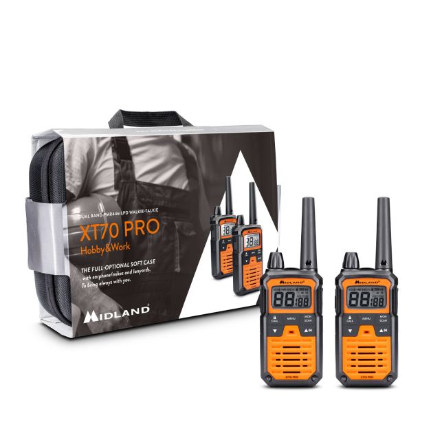 Midland XT70 PRO Hobby & Work Twin Walkie Talkie: acheter en ligne ...