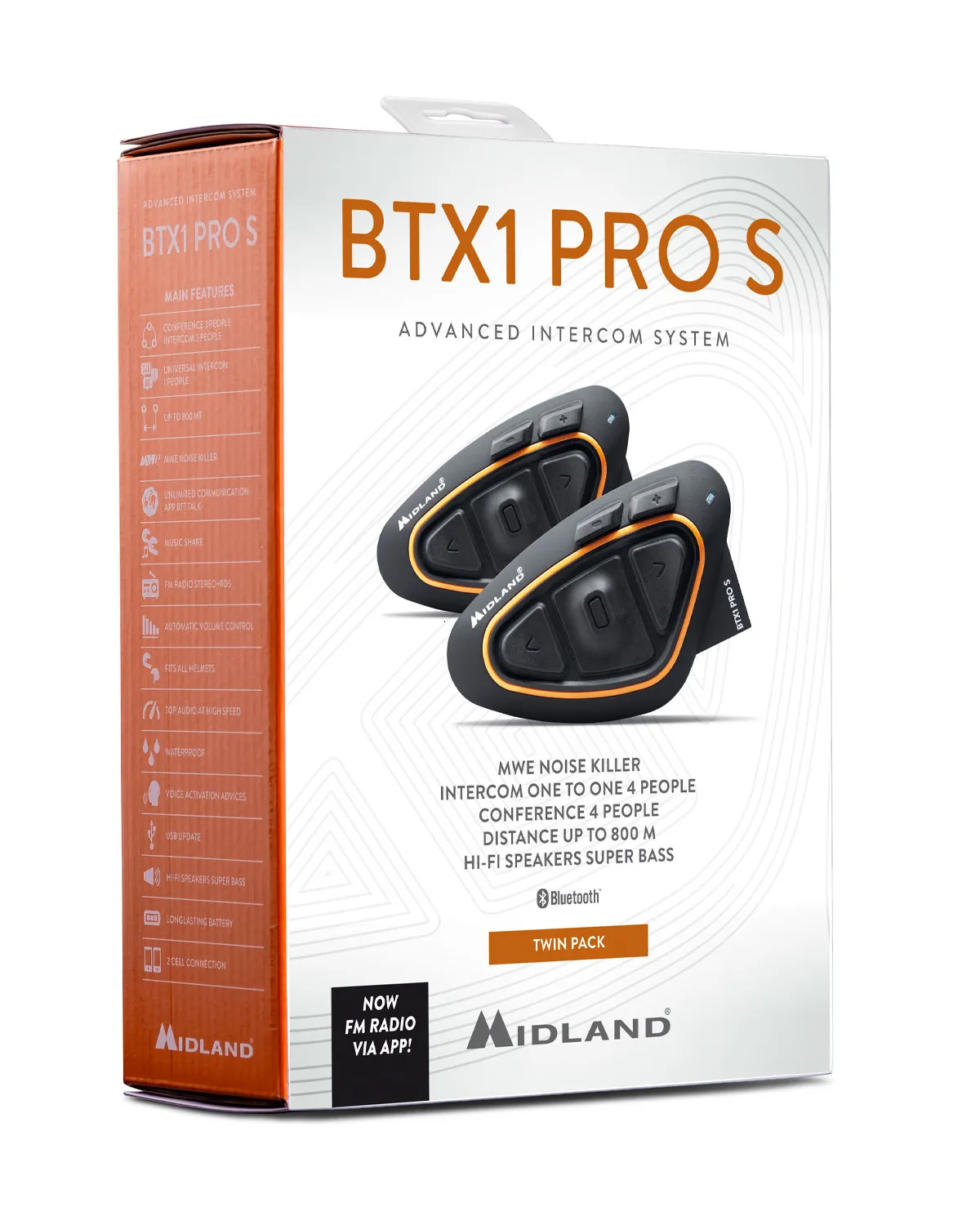Midland BTX1 Pro S Intercom: buy online - Midland