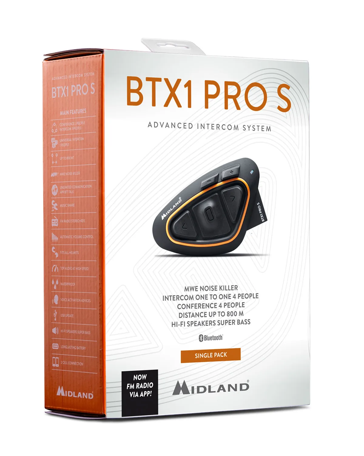 Midland BTX1 Pro S Intercom: buy online - Midland